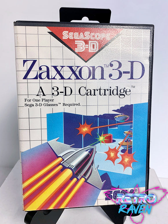 Zaxxon 3-D - Sega Master Sys. - Complete