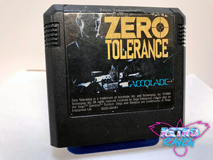 Zero Tolerance - Sega Genesis