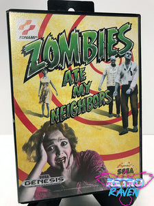 Zombies Ate My Neighbors - Sega Genesis - Complete